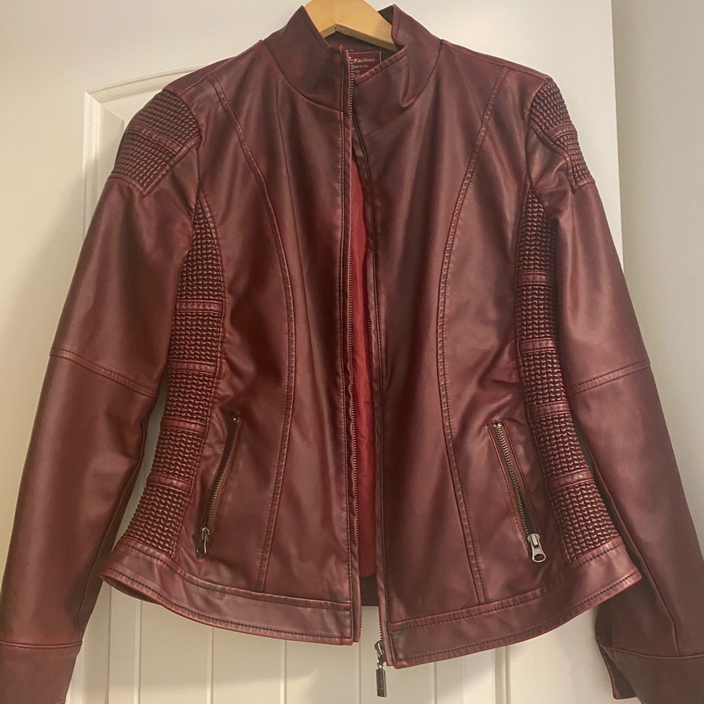Yest Fashion burgundy jacket. Barely used